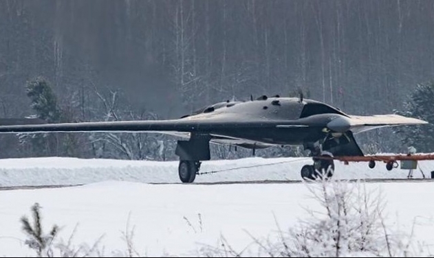 Russia's 'Hunter' Strike Drone Completes First Flight 
