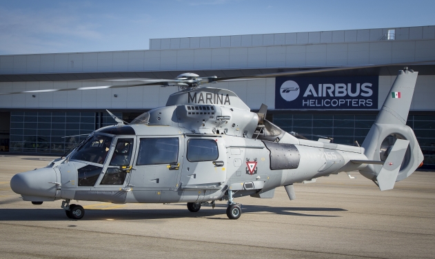 Mexican Navy Receives First AS565 MBe Panther From Airbus Helicopters 
