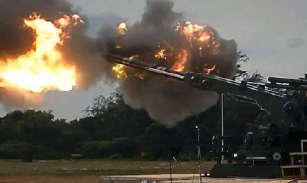 India's Home-made Towed Artillery Gun Conducts Long-range Shell Firing Tests