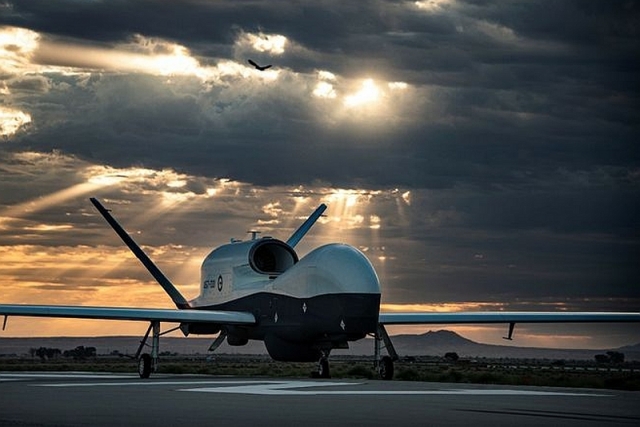 Australia’s First MQ-4C Maritime Surveillance UAV Rolled Out