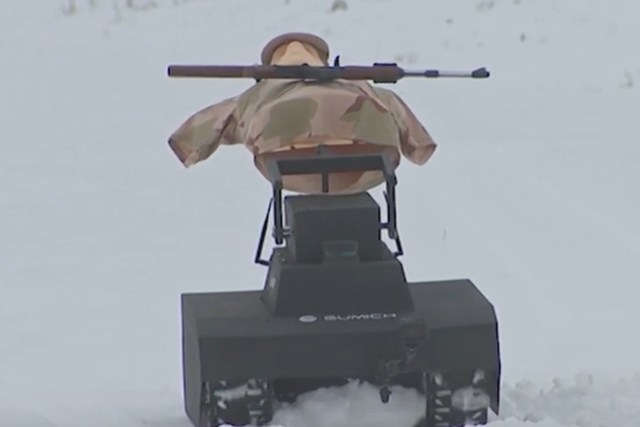 Russian Army Tests Artificial Intelligence Equipped Target Robots