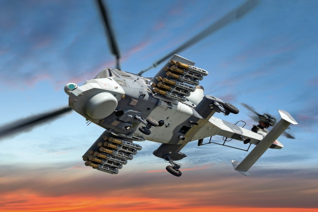 Leonardo AW159 Helicopter Fires Thales ‘Martlet’ Lightweight Missile