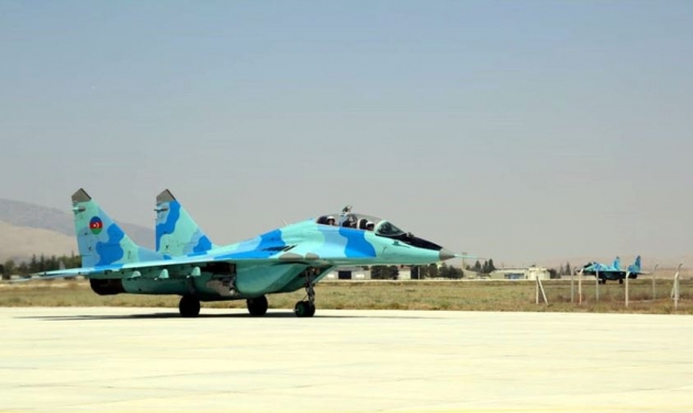 Azerbaijani MiG-29 Fighter Crashes Into Caspian Sea, Pilot Missing