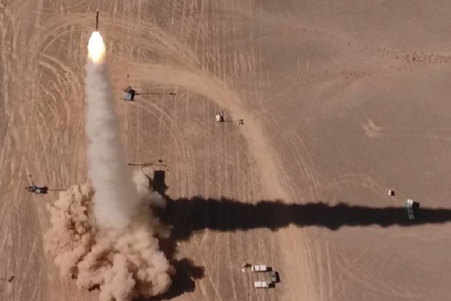 Israel’s BARAK ER Interceptor Hits Ballistic Missile