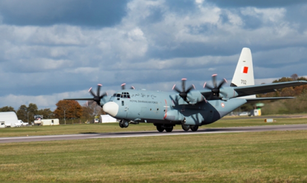 Bahrain Receives First of Two C130J Aircraft Bought from the UK, Overhauled by Marshall Aerospace