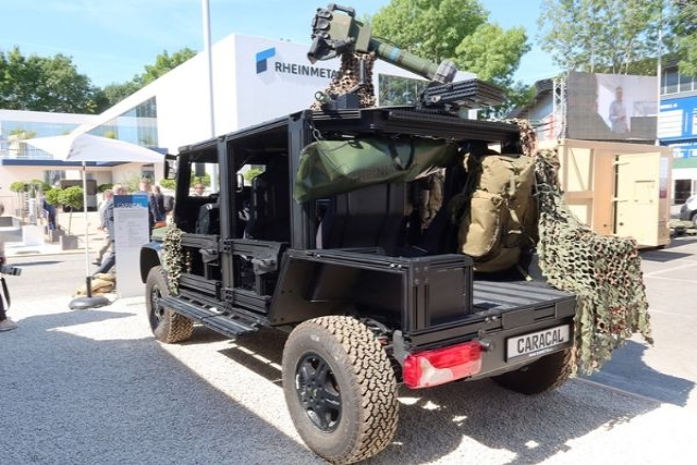 Ukrainian Special Forces Receive German Caracal Anti-Drone SUVs