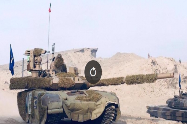 Locally Upgraded T-72M Tank Spotted in Iran’s Military Exercises