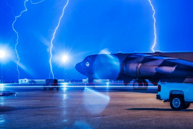 Lightning Strikes Damage Two F-35B Jets