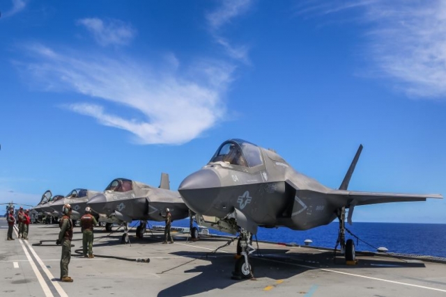 U.S. Marines' F-35B Jet to be Tested aboard Japan's 'Izumi' Mini-Aircraft Carrier