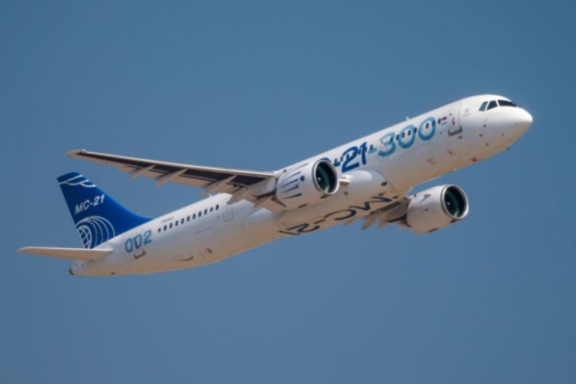 Irkut MC-21-300 Airliner Receives Type Certificate from Russia’s Federal Agency for Air Transport
