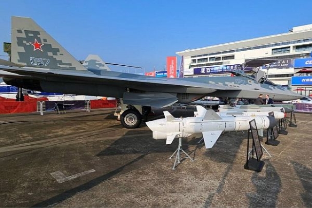 Russian Su-57 Jet Strikes Ukrainian Warehouse Containing Patriot Missile Components
