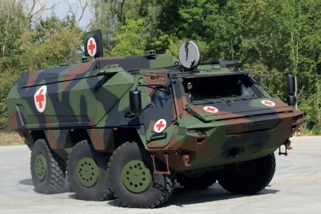 Rheinmetall Presents Fuchs/Fox Wheeled Armoured Vehicle’s High-Roof Variant