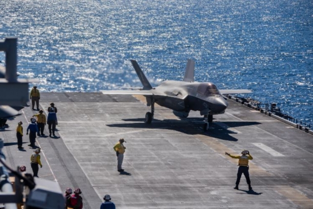 Lightning Strikes Damage Two F-35B Jets