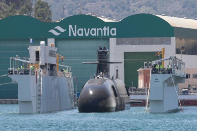 Navantia, Telefonica Tasked to Develop Cybersecurity Systems onboard Spanish Navy’s S-80 Subs