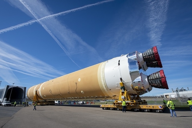 Boeing Delivers World’s Most Powerful Rocket’s Core Stage to NASA