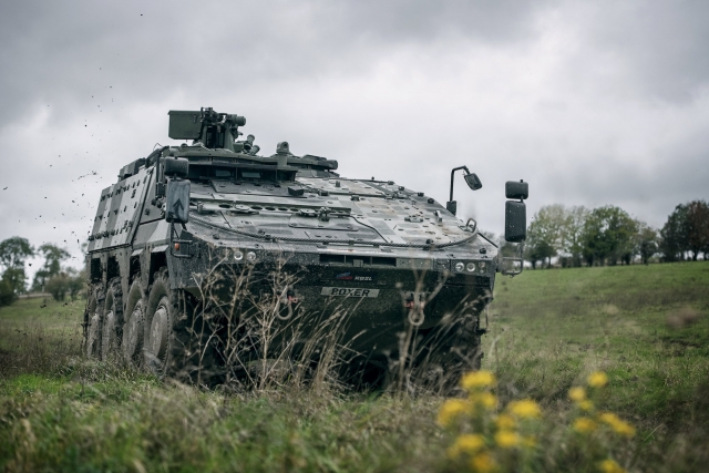 British Army to get £2.8B Worth Boxer Armoured Vehicles 