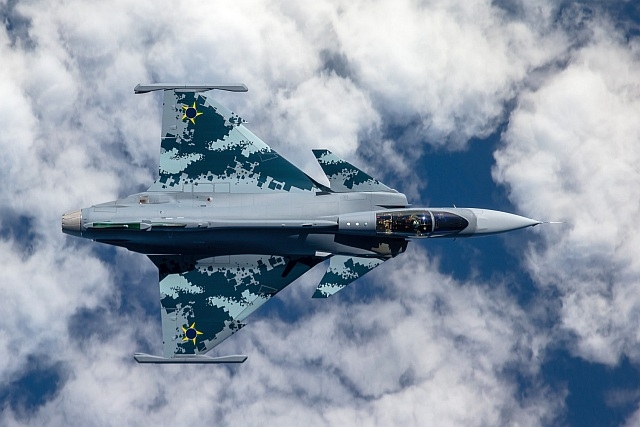 Saab Delivers First 'Gripen E' Fighter Jet to Brazil