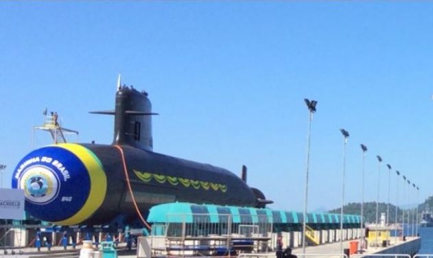Brazilian Navy Gets First of Four Home-built Scorpene-class Submarine