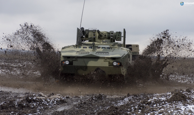 Ukraine Tests Upgraded BTR-4MV1 Armored Vehicle to NATO Standards