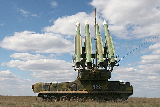 Russia’s BUK SAM Shoots HARM, ALARM Anti-radiation missiles
