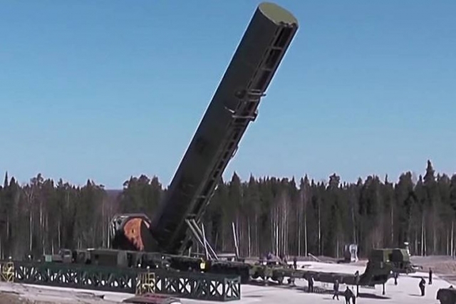 Russia Completes Ground Tests of Sarmat ICBM