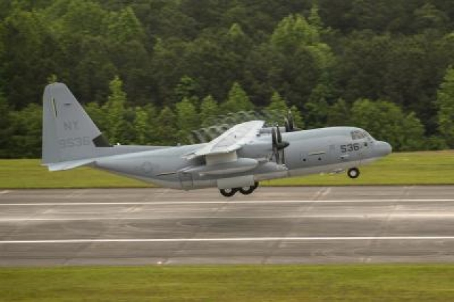 USMC Reserve Squadron Receive First Lockheed KC-130J Super Hercules 