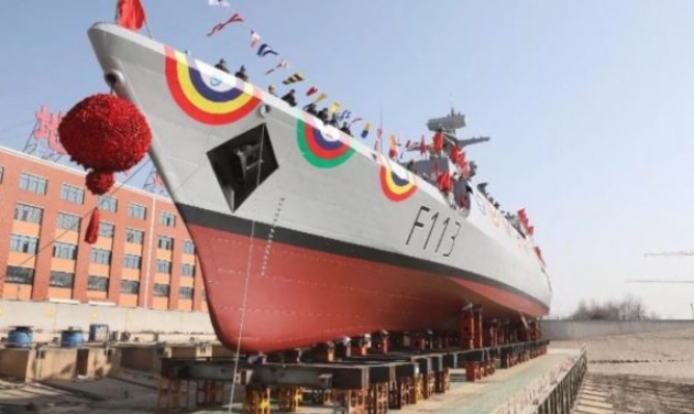 Chinese Shipbuilding Firm Launches Corvette for Bangladesh Navy