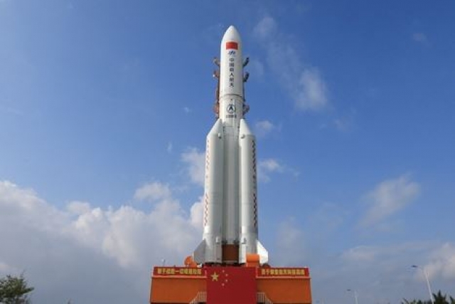 China’s Long March-5B Rocket Launches Moon Mission Test Capsule