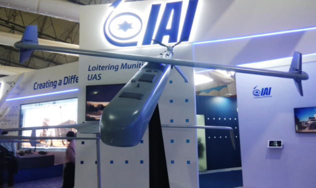 IAI’s New Loitering Munition “Mini Harpy” Debuts at Aero India-2019