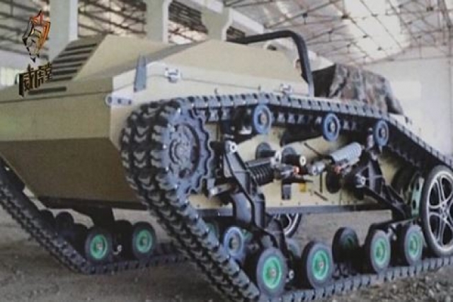 Chinese Firm Develops Robotized Unmanned Ground Vehicle