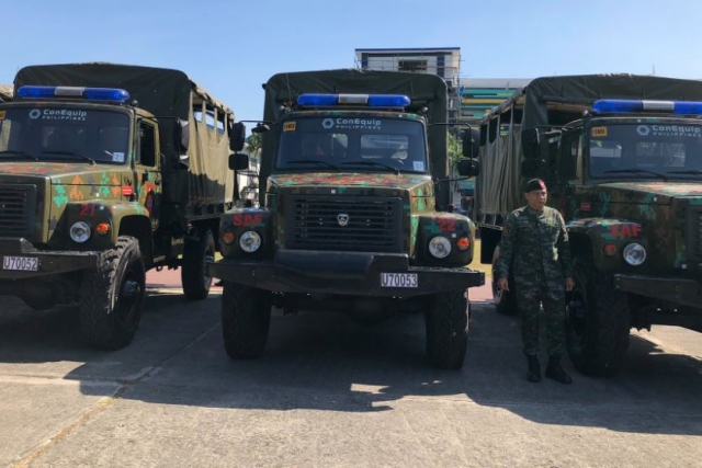 Philippine National Police Acquire Russian Ural Next Trucks
