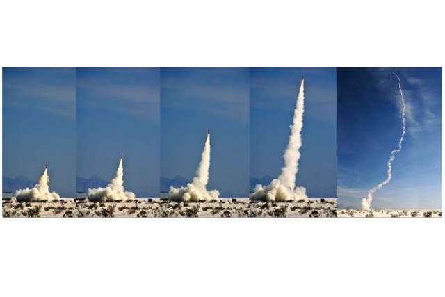Patriot Missile Misfires in Test