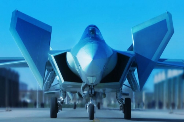 China exhibits fighter jet engine with 2D thrust vectoring control