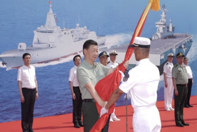 China Launches Nuclear Sub, Destroyer, Landing Ship On Same Day