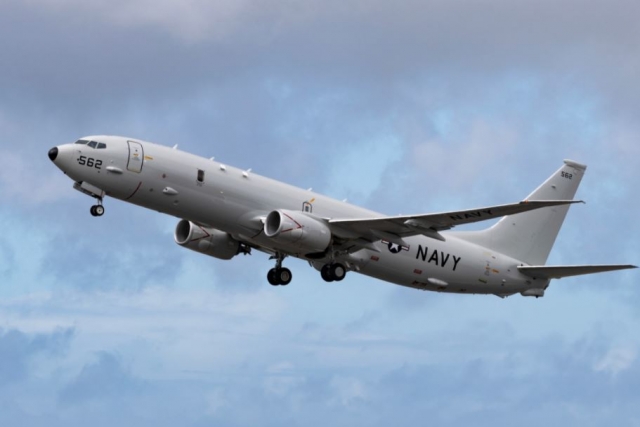P-8A Poseidon Planes Fire Harpoon Missiles in NATO Exercise