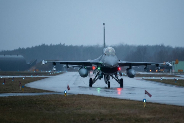 U.S. Deploys F-16s to Poland to Strengthen NATO Air Policing Mission