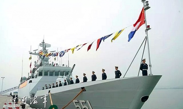 Chinese Navy Commissions Locally-made Guided-missile Frigate