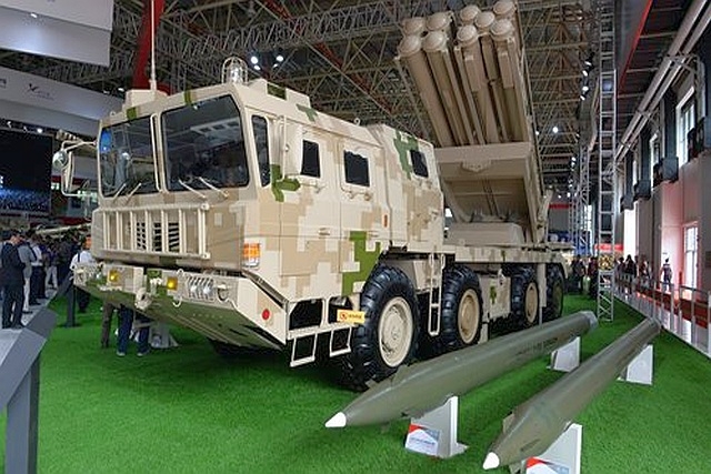 China's New Multiple Rocket Launcher Can Fire at Taiwan