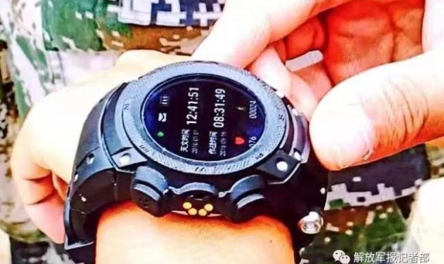 Chinese Combat Soldiers Get New Smart Watches