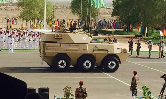 Chinese Army Conducts Live-fire Exercise Using Armored Vehicles at Djibouti Base