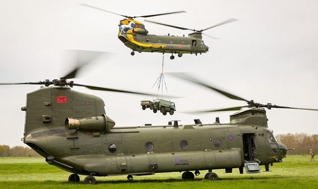 India Inducts First Boeing Chinook Helicopter To Its Fleet