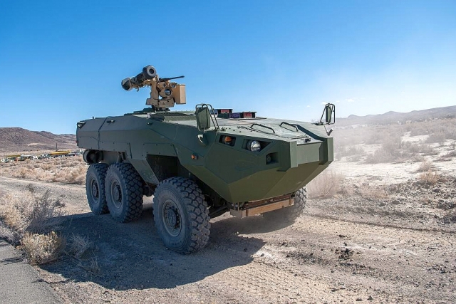 Textron Delivers 'Cottonmouth' Reconnaissance Vehicle Prototype to U.S. Marines