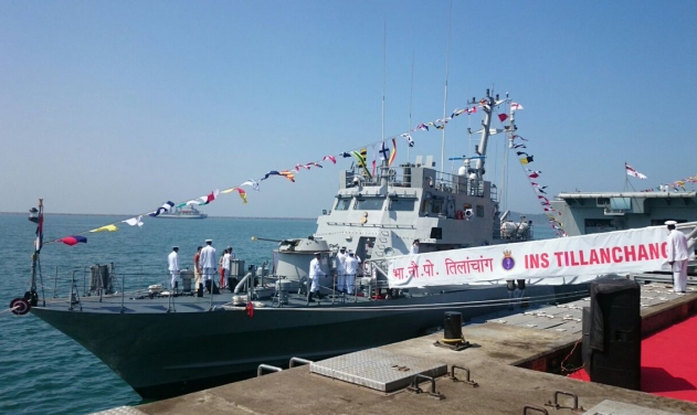 Indian Navy Commissions Third Water Jet Fast Attack Vessel