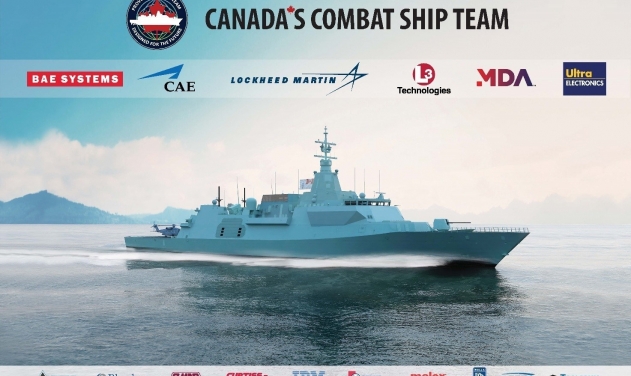 Combat Ship Team Wins Canadian Surface Combatant
