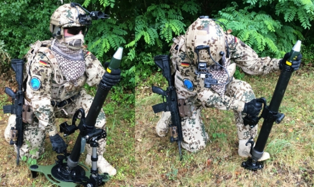 Rheinmetall Builds New 60mm Mortar 