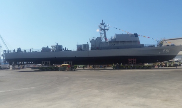 New Israel-built Offshore Patrol Vessel Unveiled for Cypriot Navy