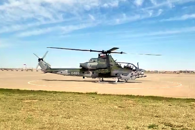 First Flight of Czech Republic's AH-1Z Helicopter