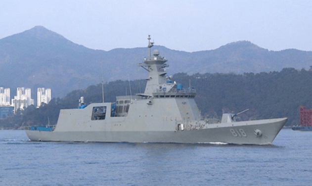 South Korean Navy Takes Delivery Of First Daegu-class FFX-II Frigate