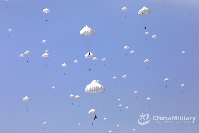 China Airdrops Artillery Pieces, Paratroopers Near Indian Border Using Y-20 Plane