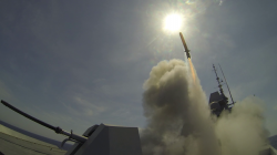 France Fires Naval Cruise Missile From Aquitaine Frigate